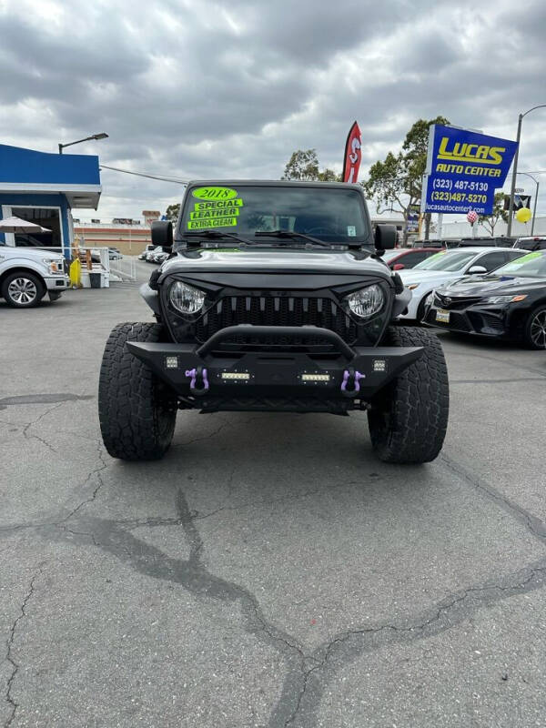 2018 Jeep Wrangler Unlimited for sale at Lucas Auto Center 2 in South Gate CA