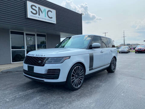 2019 Land Rover Range Rover for sale at Springfield Motor Company in Springfield MO