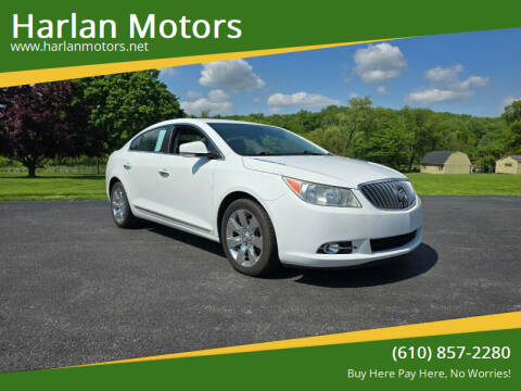 2011 Buick LaCrosse for sale at Harlan Motors in Parkesburg PA