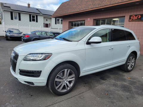 2015 Audi Q7 for sale at Pat's Auto Sales, Inc. in West Springfield MA