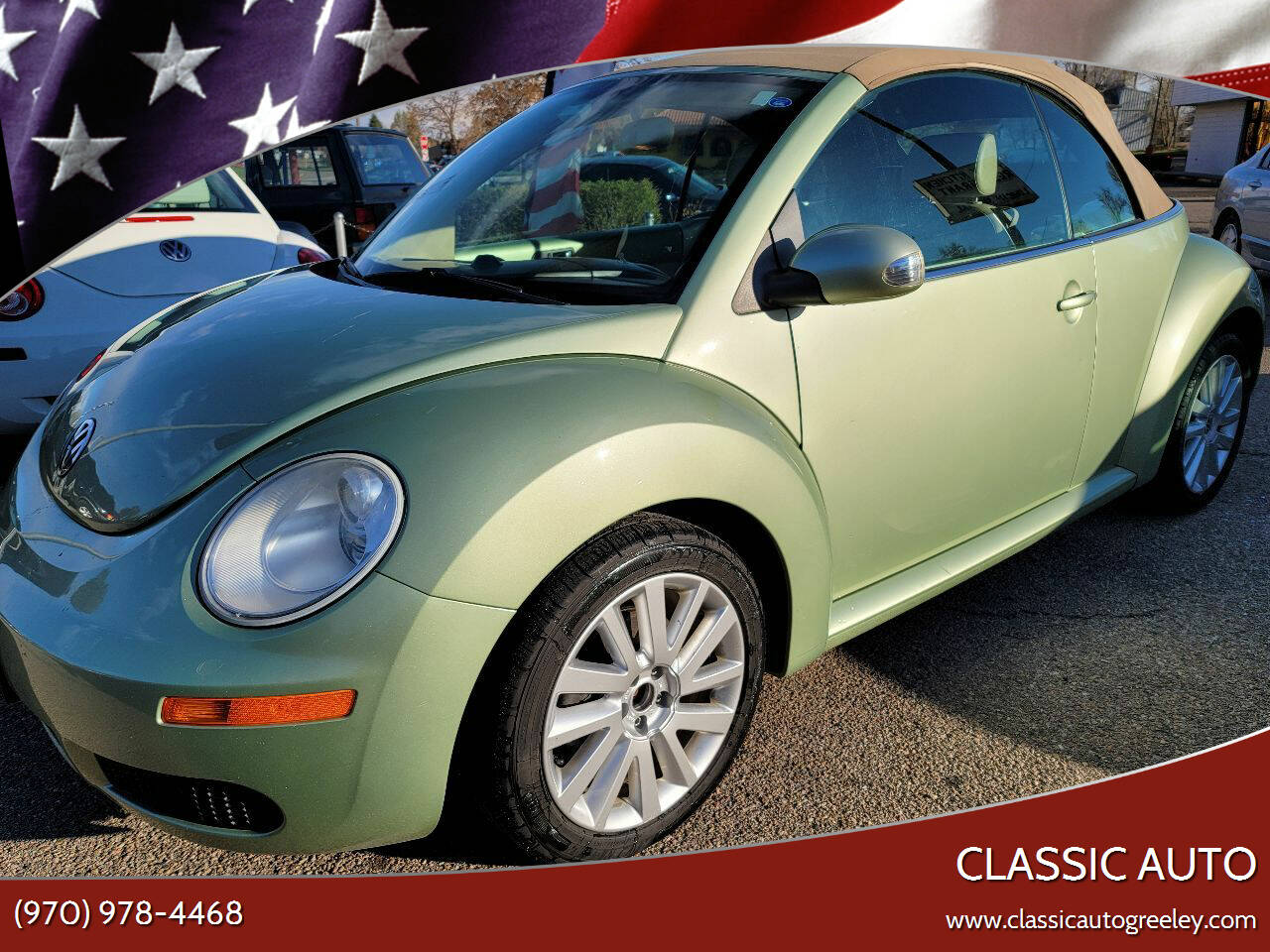 Used 2008 Volkswagen New Beetle Convertible For Sale