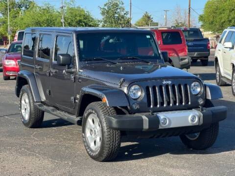 2014 Jeep Wrangler Unlimited for sale at Curry's Cars Powered by Autohouse - Brown & Brown Wholesale in Mesa AZ