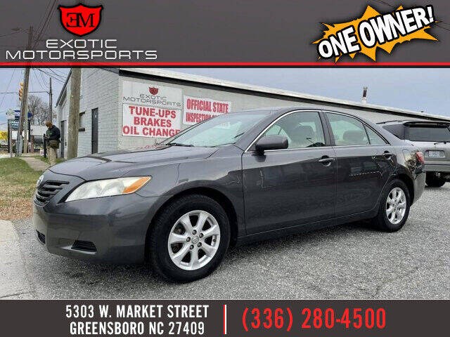 2008 Toyota Camry for sale at Exotic Motorsports in Greensboro NC