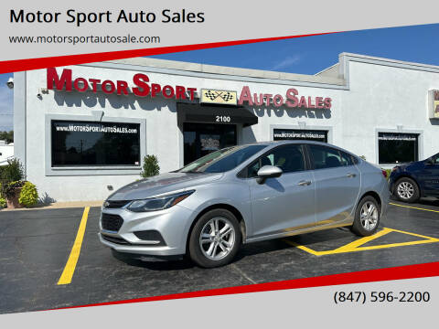 2016 Chevrolet Cruze for sale at Motor Sport Auto Sales in Waukegan IL