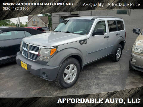 2008 Dodge Nitro for sale at AFFORDABLE AUTO, LLC in Green Bay WI