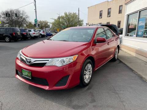 2012 Toyota Camry for sale at ADAM AUTO AGENCY in Rensselaer NY