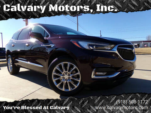 2018 Buick Enclave for sale at Calvary Motors, Inc. in Bixby OK