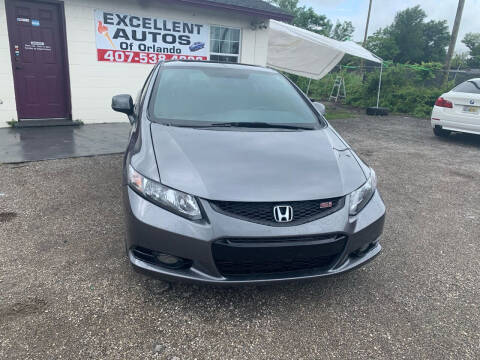 2013 Honda Civic for sale at Excellent Autos of Orlando in Orlando FL