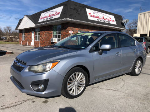 2012 Subaru Impreza for sale at tazewellauto.com in Tazewell TN