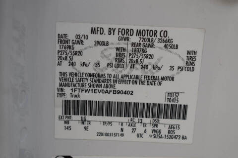 2010 Ford F-150