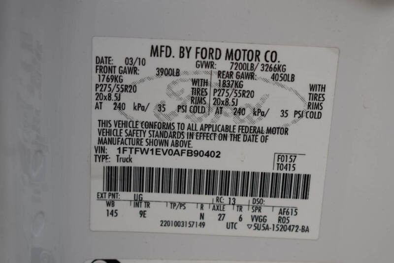 2010 Ford F-150