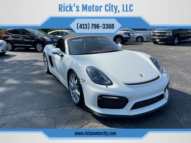 2016 Porsche Boxster for sale at Rick's Motor City, LLC in Springfield MA