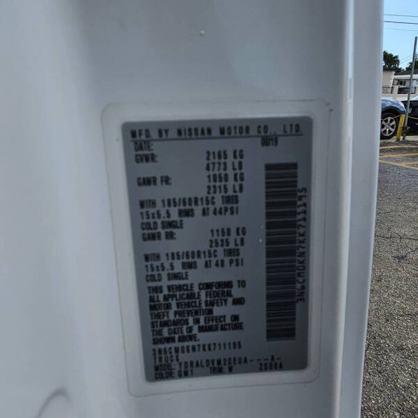 2019 Nissan NV200