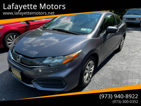 2014 Honda Civic for sale at Lafayette Motors in Lafayette NJ