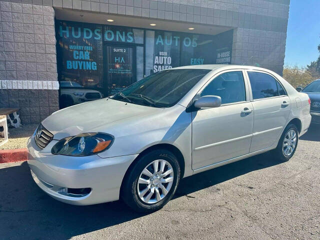 2003 Toyota Corolla for sale at HUDSONS AUTOS in Gilbert, AZ