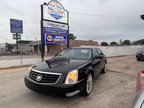2009 Cadillac DTS for sale at East Dallas Automotive in Dallas TX