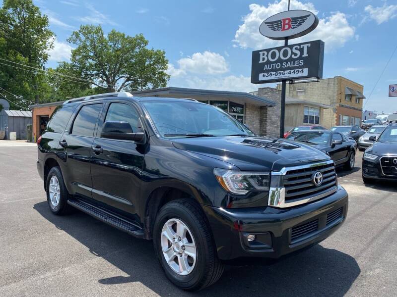 2019 Toyota Sequoia for sale at BOOST AUTO SALES in Saint Louis MO