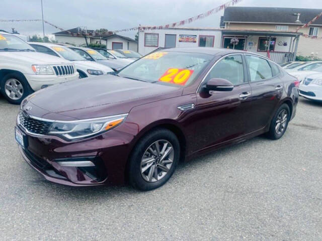 2020 Kia Optima for sale at New Creation Auto Sales in Everett, WA