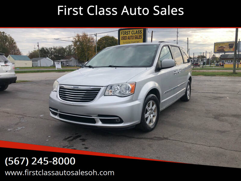 2012 Chrysler Town and Country for sale at First Class Auto Sales in Fostoria OH