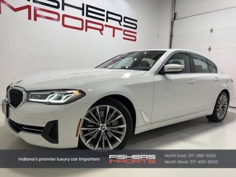 2021 BMW 5 Series for sale at Fishers Imports in Fishers IN
