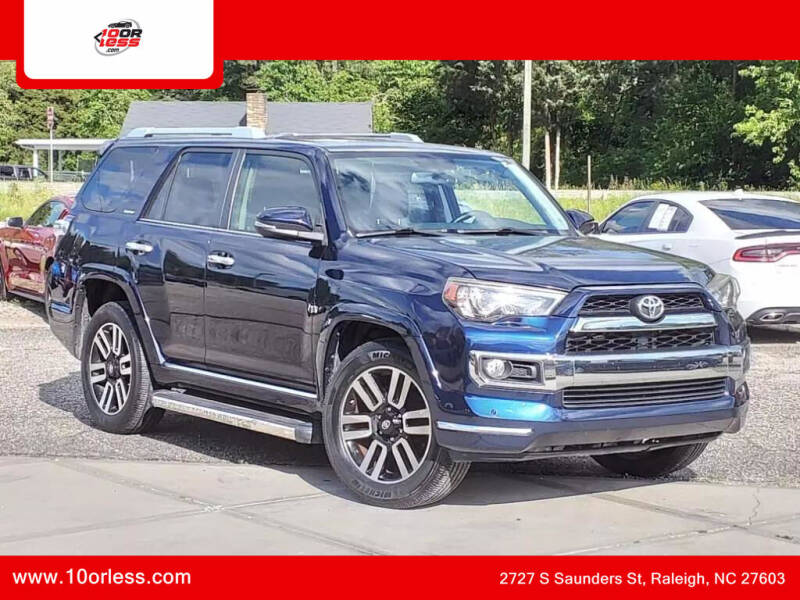 2015 Toyota 4Runner for sale at J T Auto Group - 10orless.com in Raleigh NC