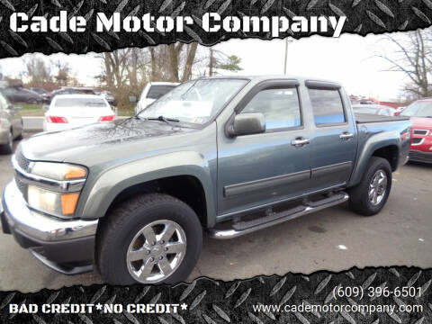 2010 Chevrolet Colorado for sale at Cade Motor Company in Lawrence Township NJ