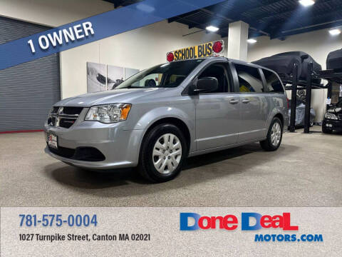 2018 Dodge Grand Caravan for sale at DONE DEAL MOTORS in Canton MA