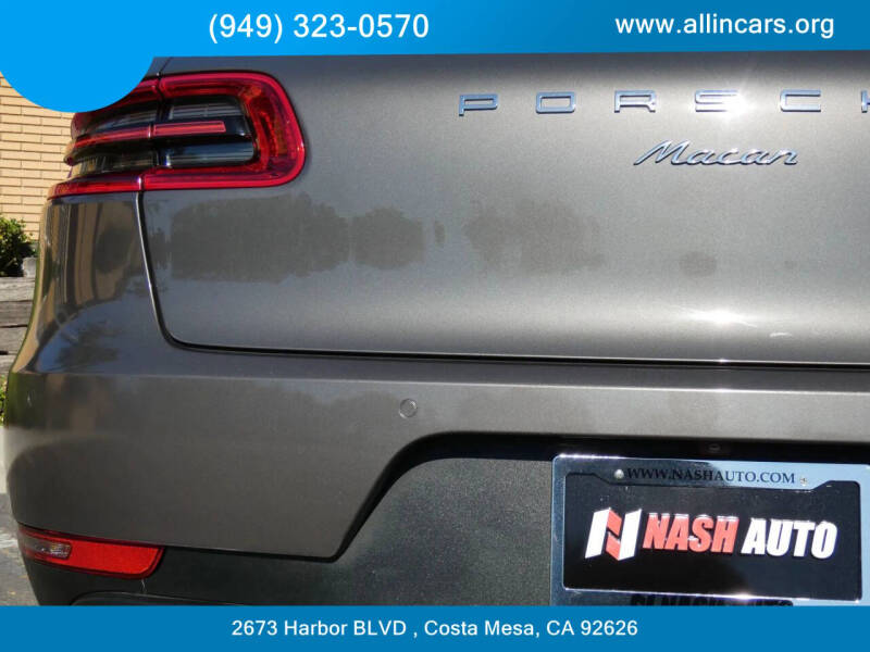 2018 Porsche Macan