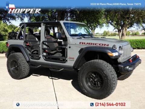 2019 Jeep Wrangler Unlimited for sale at HOPPER MOTORPLEX in Plano TX