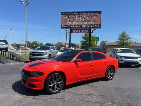 2016 Dodge Charger for sale at RAUL'S TRUCK & AUTO SALES, INC in Oklahoma City OK