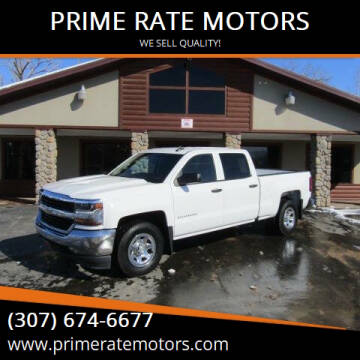 2016 Chevrolet Silverado 1500 for sale at PRIME RATE MOTORS in Sheridan WY