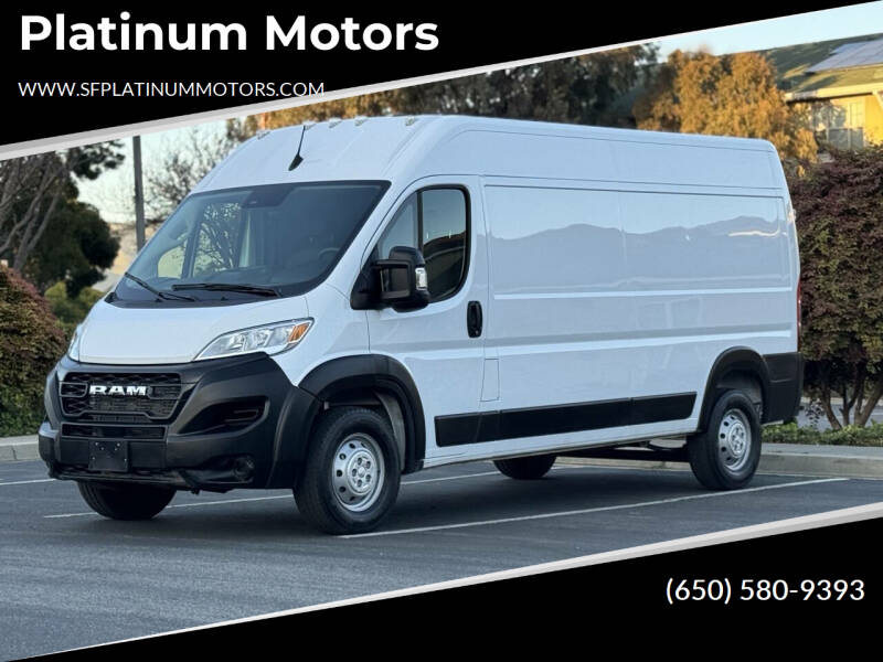 2023 RAM ProMaster for sale at Platinum Motors in San Bruno CA