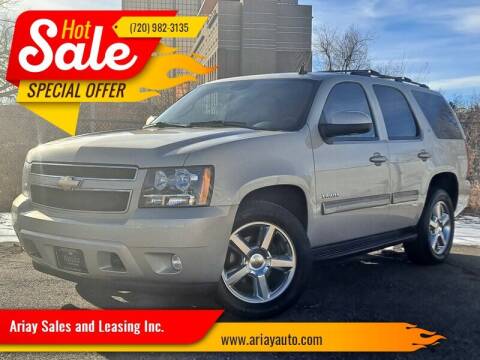 2010 Chevrolet Tahoe for sale at Ariay Sales and Leasing Inc. in Denver CO