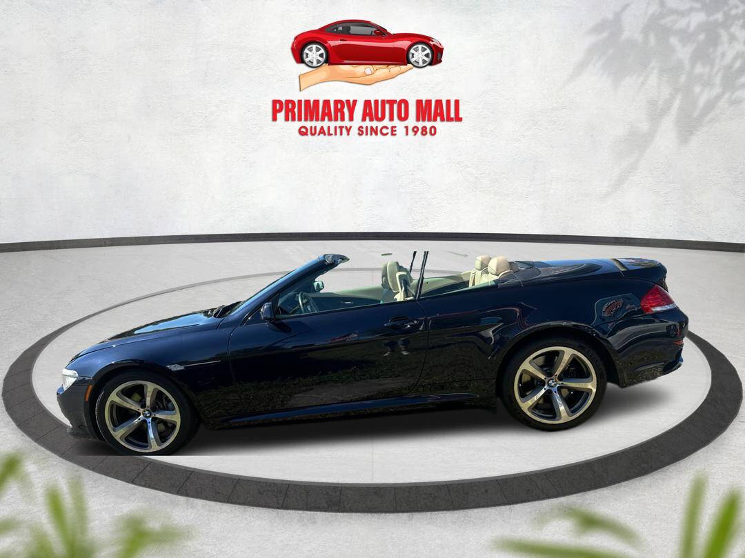 2008 BMW 6 Series for sale at Primary Auto Mall in Fort Myers, FL