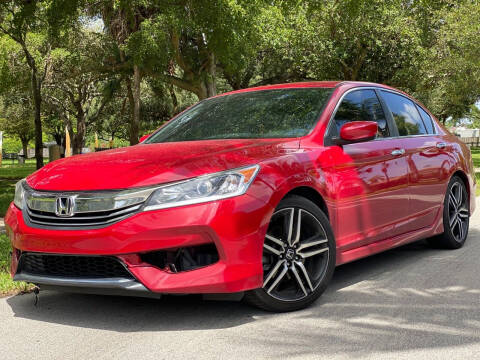 2016 Honda Accord for sale at HIGH PERFORMANCE MOTORS in Hollywood FL