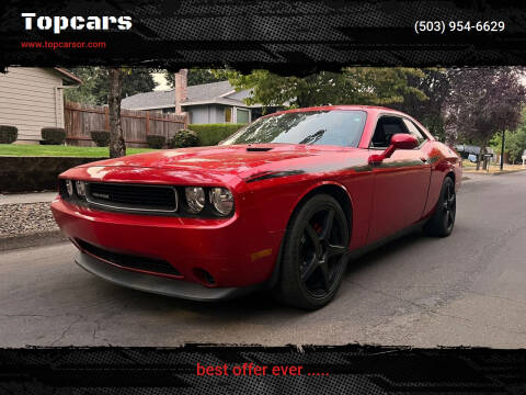 2012 Dodge Challenger for sale at Topcars in Wilsonville OR