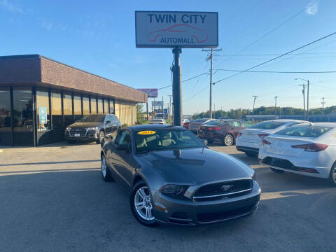 2014 Ford Mustang for sale at TWIN CITY AUTO MALL in Bloomington IL