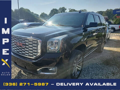 2018 GMC Yukon for sale at Impex Auto Sales in Greensboro NC