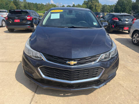 2016 Chevrolet Cruze for sale at Maus Auto Sales in Forest MS