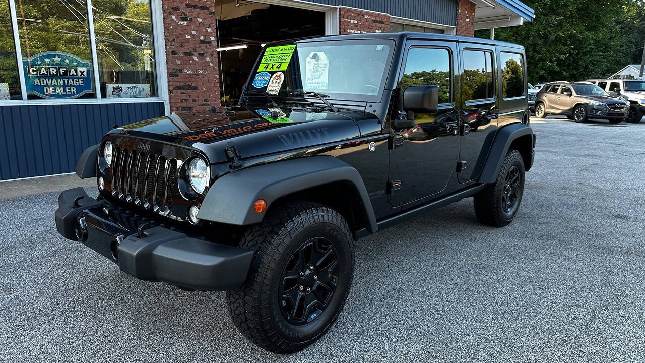 2018 Jeep Wrangler JK Unlimited for sale at North Ridge Auto Center LLC in Madison, OH