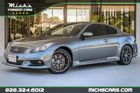 2014 Infiniti Q60 Coupe for sale at Mich's Foreign Cars in Hickory NC