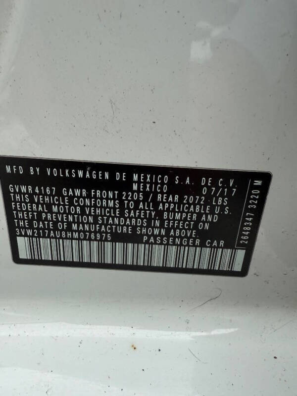 2017 Volkswagen Golf TSI S