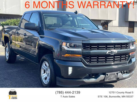 2018 Chevrolet Silverado 1500 for sale at T AUTO SALES LLC in Burnsville MN