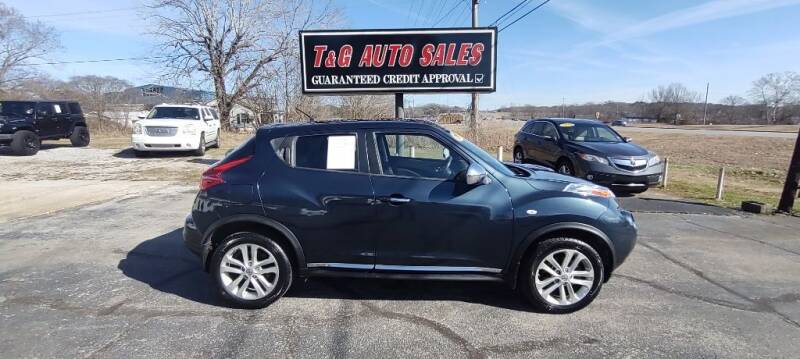 2013 Nissan JUKE for sale at T & G Auto Sales in Florence AL