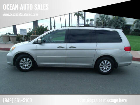 2009 Honda Odyssey for sale at OCEAN AUTO SALES in San Clemente CA