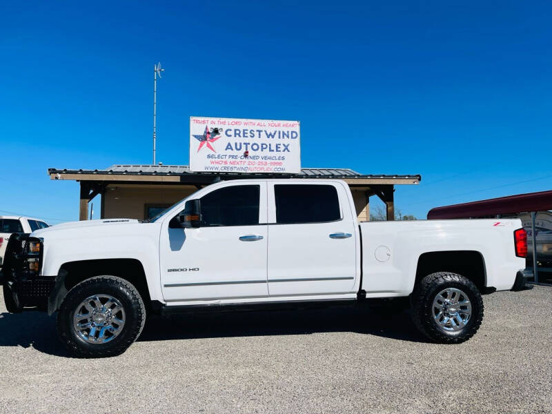 2017 Chevrolet Silverado 2500HD for sale at Crestwind Autoplex in San Antonio TX