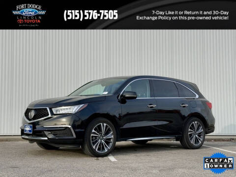 2019 Acura MDX for sale at Fort Dodge Ford Lincoln Toyota in Fort Dodge IA