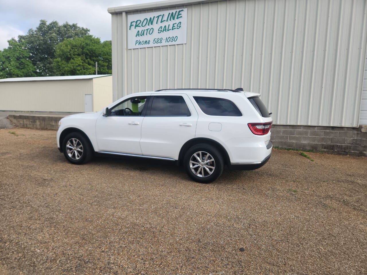 White 2016 Dodge Durango Limited Limited 4dr SUV 1