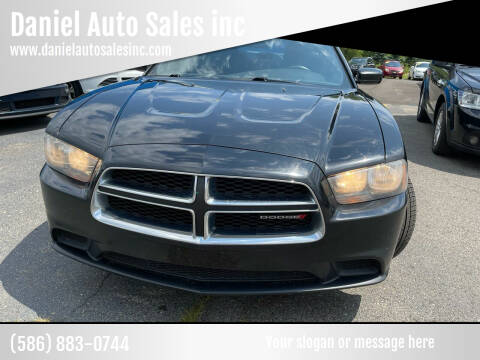 2013 Dodge Charger for sale at Daniel Auto Sales inc in Clinton Township MI