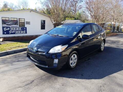 2011 Toyota Prius for sale at TR MOTORS in Gastonia NC